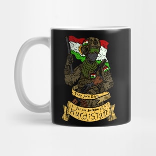 Kurdistan peshmerga, Kurdish pride. Mug